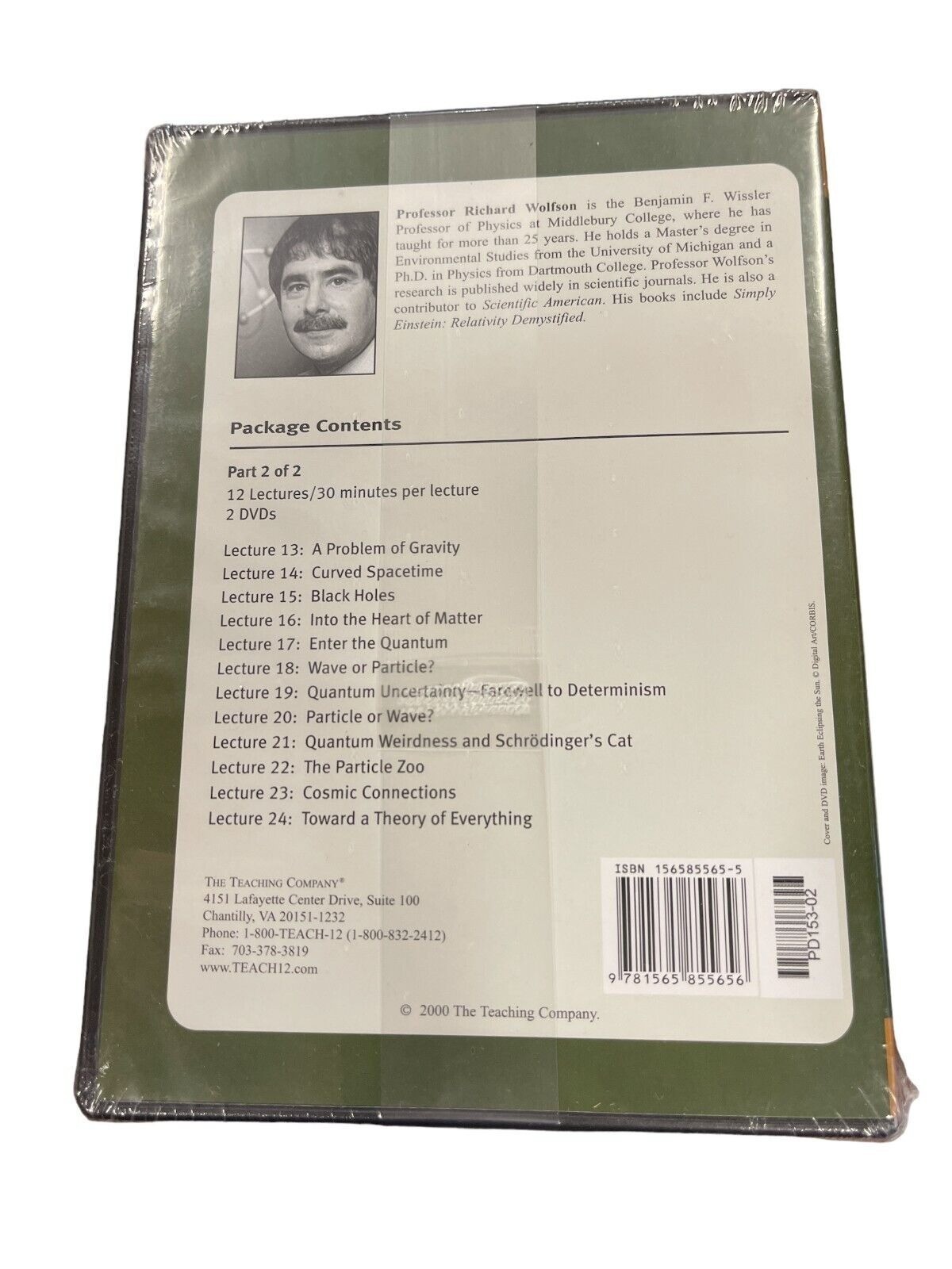 Einsteins Relativity and the Quantum Revolution Richard Wolfson Great Courses