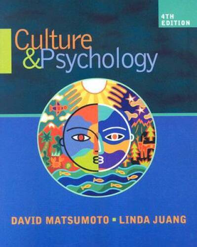 Culture and Psychology – Paperback By Matsumoto, David – GOOD