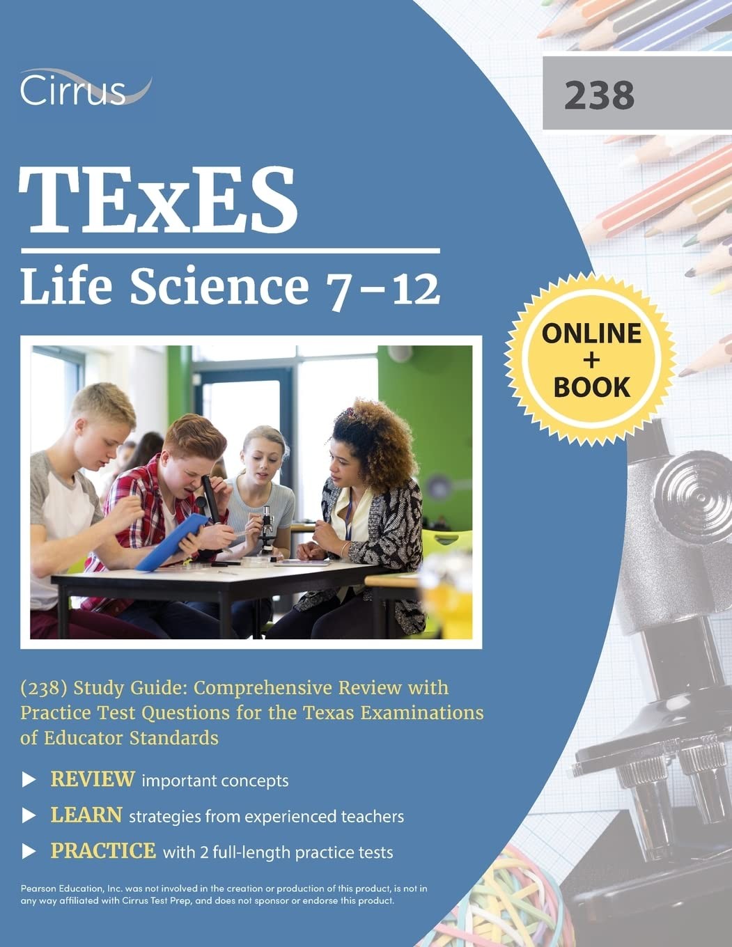 TExES Life Science 7-12 (238) Study Guide: Comprehensive Review with Practic…