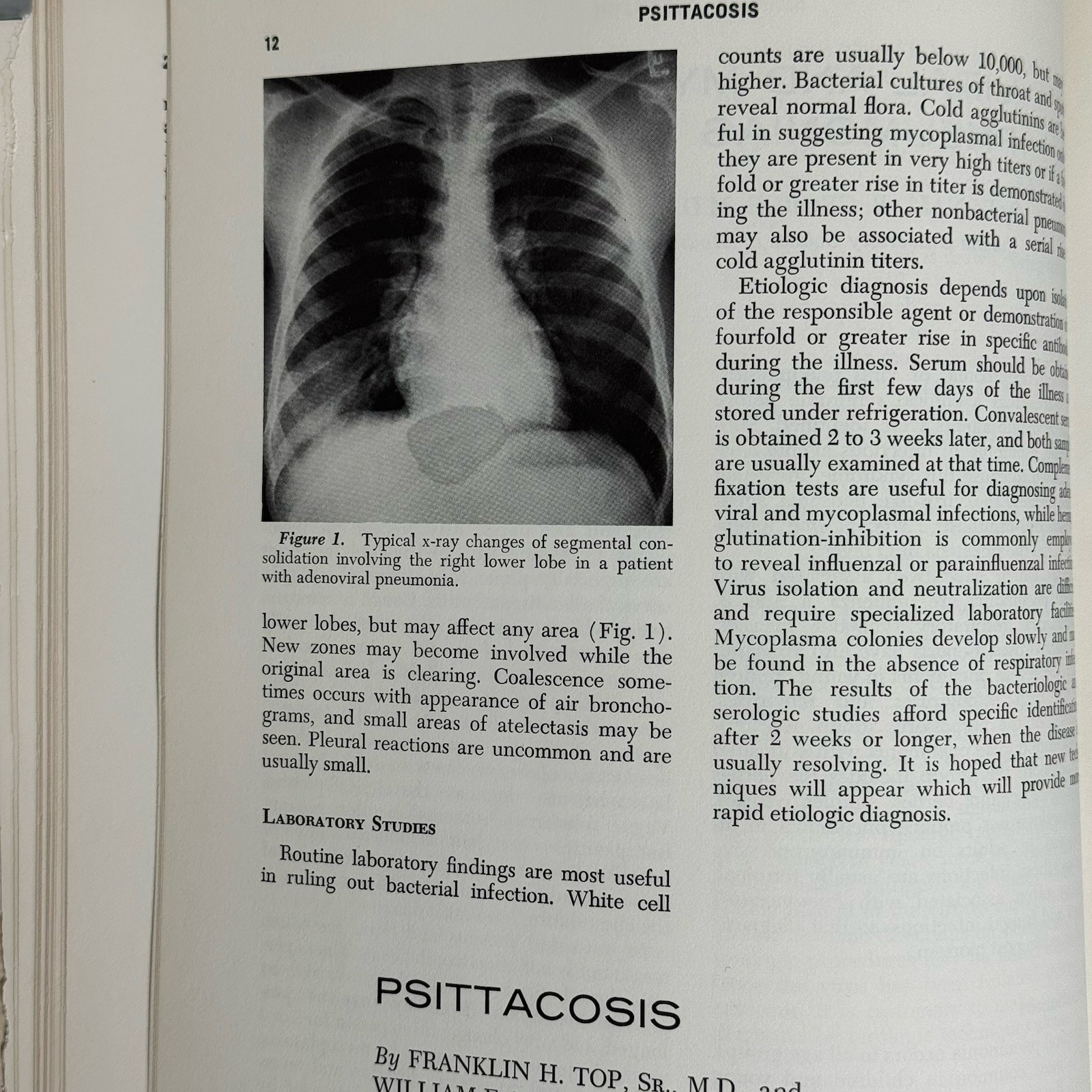 1968 Current Diagnosis 2 Conn & Conn Hardcover Medical Reference Book Vintage