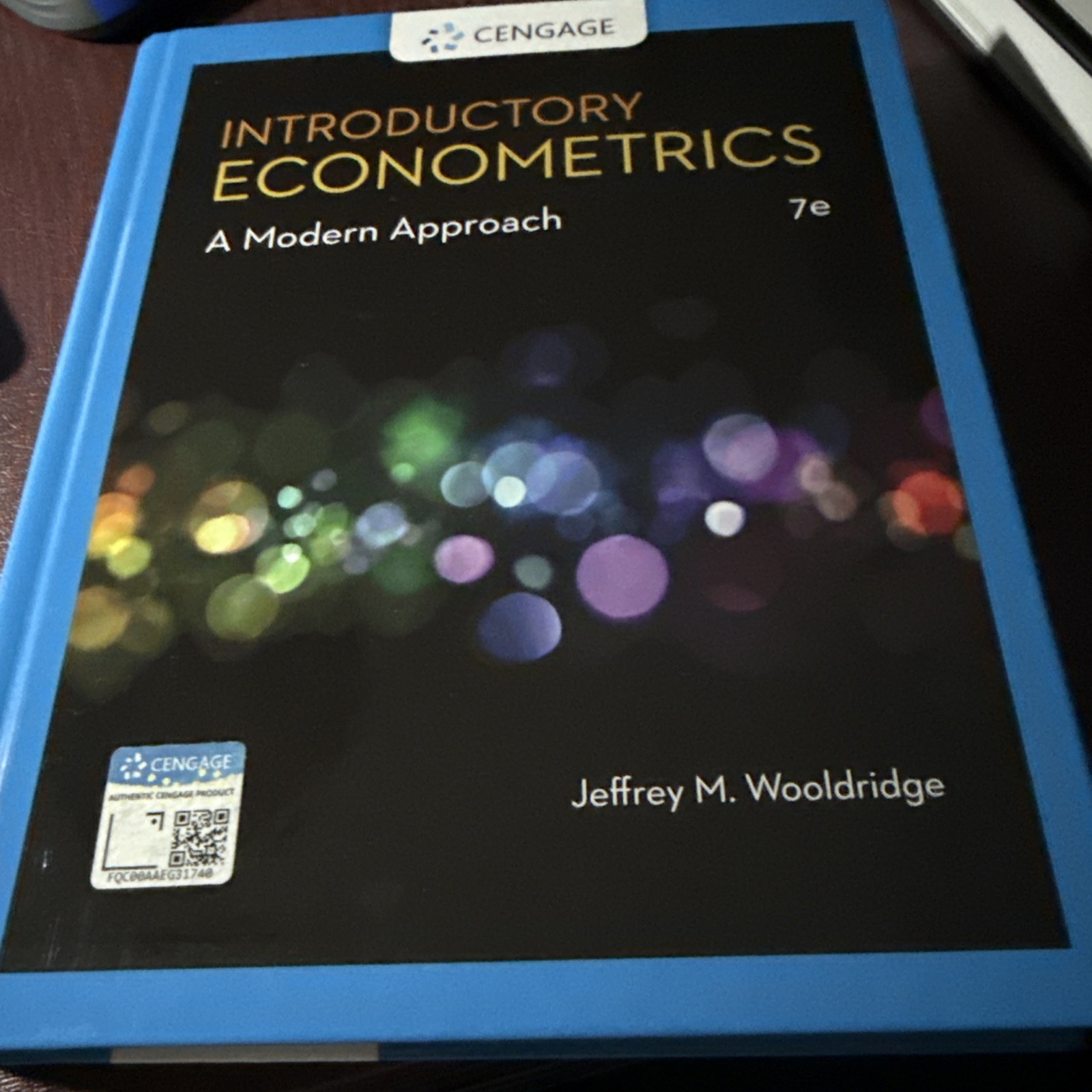 Introductory Econometrics : A Modern Approach by Jeffrey Wooldridge (2019)