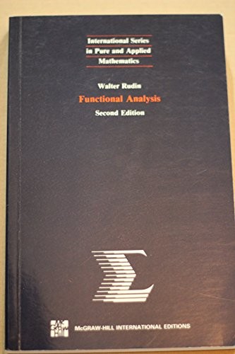 FUNCTIONAL ANALYSIS By Walter Rudin