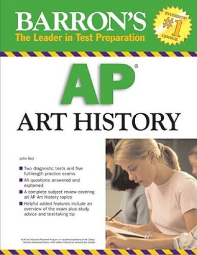 Barrons AP Art History – Paperback By Nici, John – GOOD