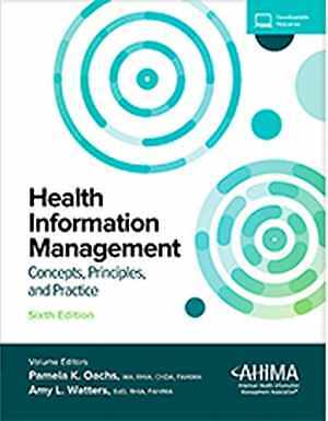 Health Information Management: Concepts, – Hardcover, by Oachs; Watters – Good