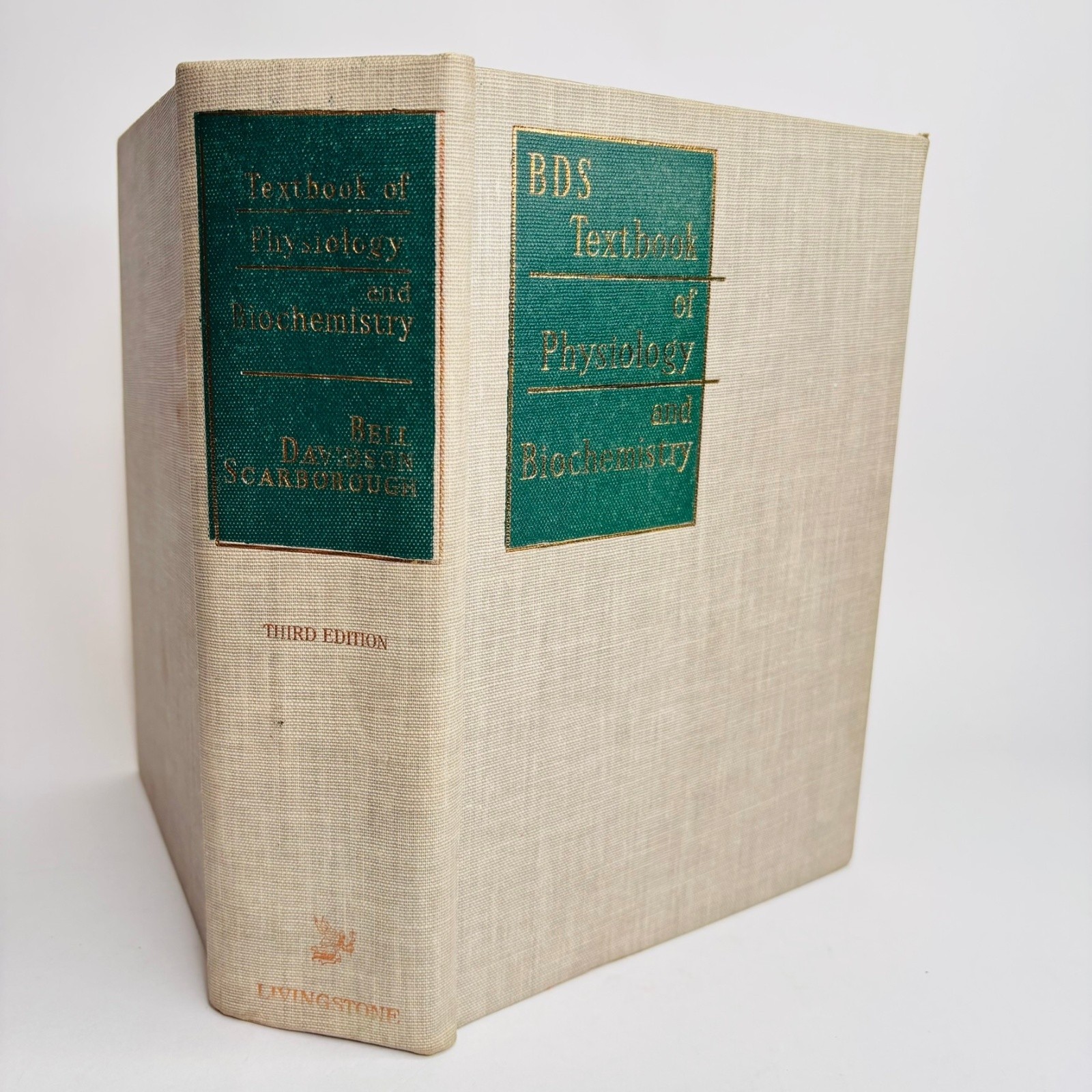 Livingstone Textbook of Physiology and Biochemistry Third Edition Bell Davidson