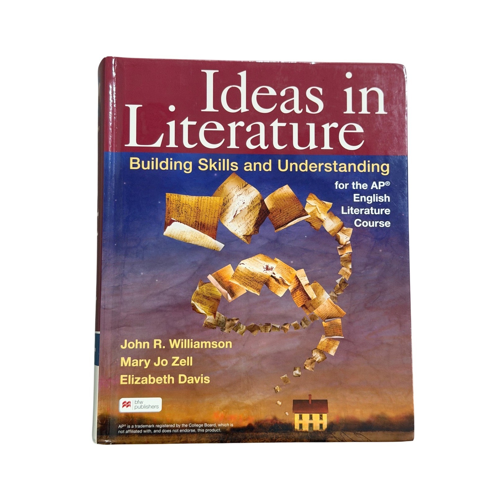 Ideas in Literature AP English Textbook Hard Cover 2022 Edition