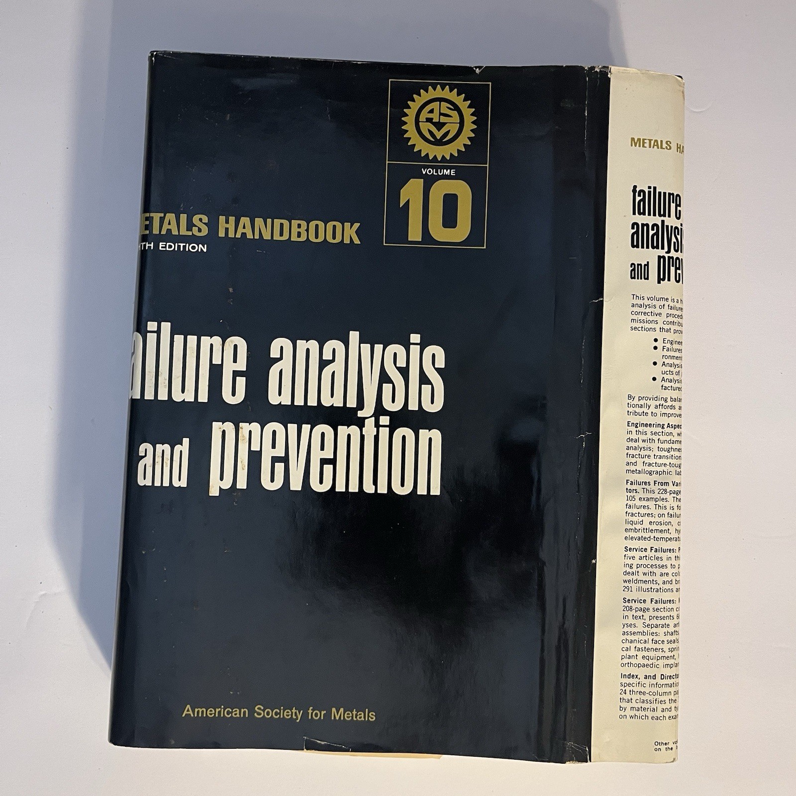 Metals Handbook 8th Edition Volume 10 Failure Analysis and Prevention