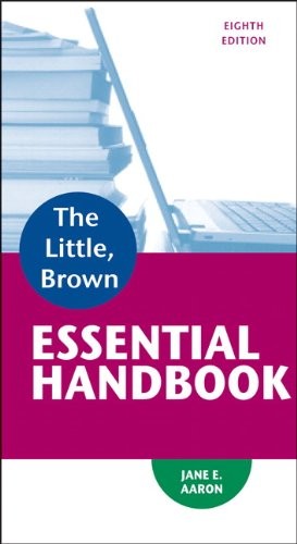 Jane E Aaron – Little, Brown Essential Handbook – Very Good