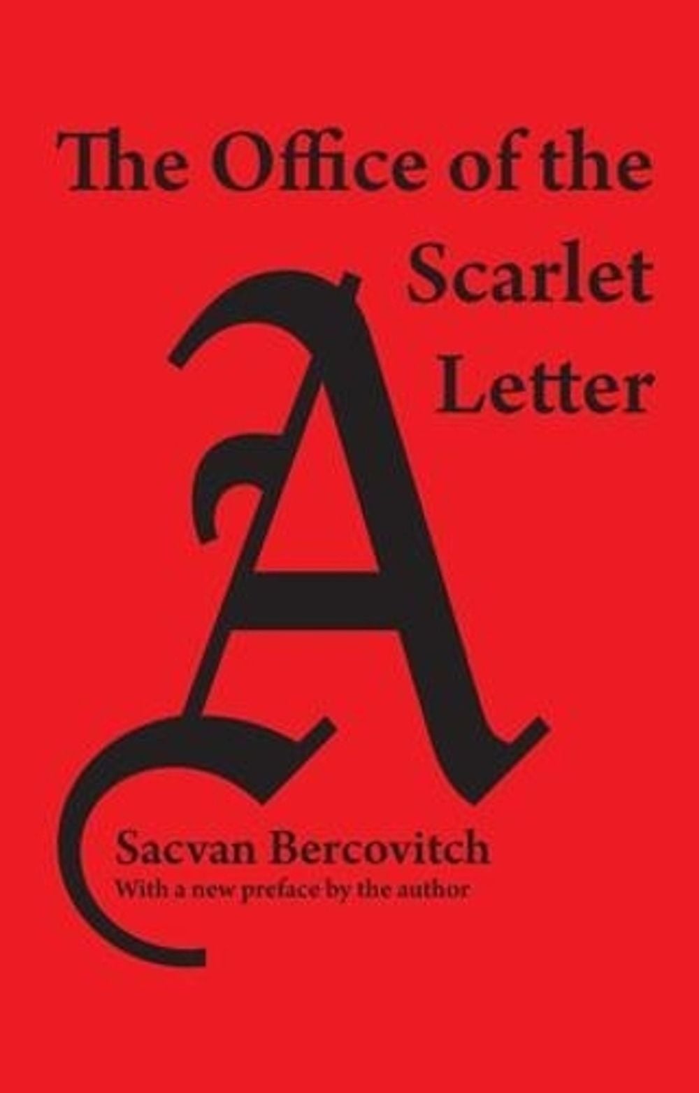 The Office of Scarlet Letter by Sacvan Bercovitch (English) Hardcover Book
