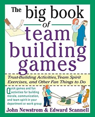 The Big Book of Team Building Games: – Paperback, by NEWSTROM – Very Good