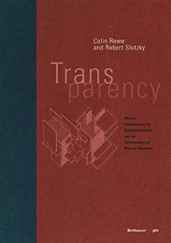 TRANSPARENCY By C. Rowe & R. Stutzky *Excellent Condition*