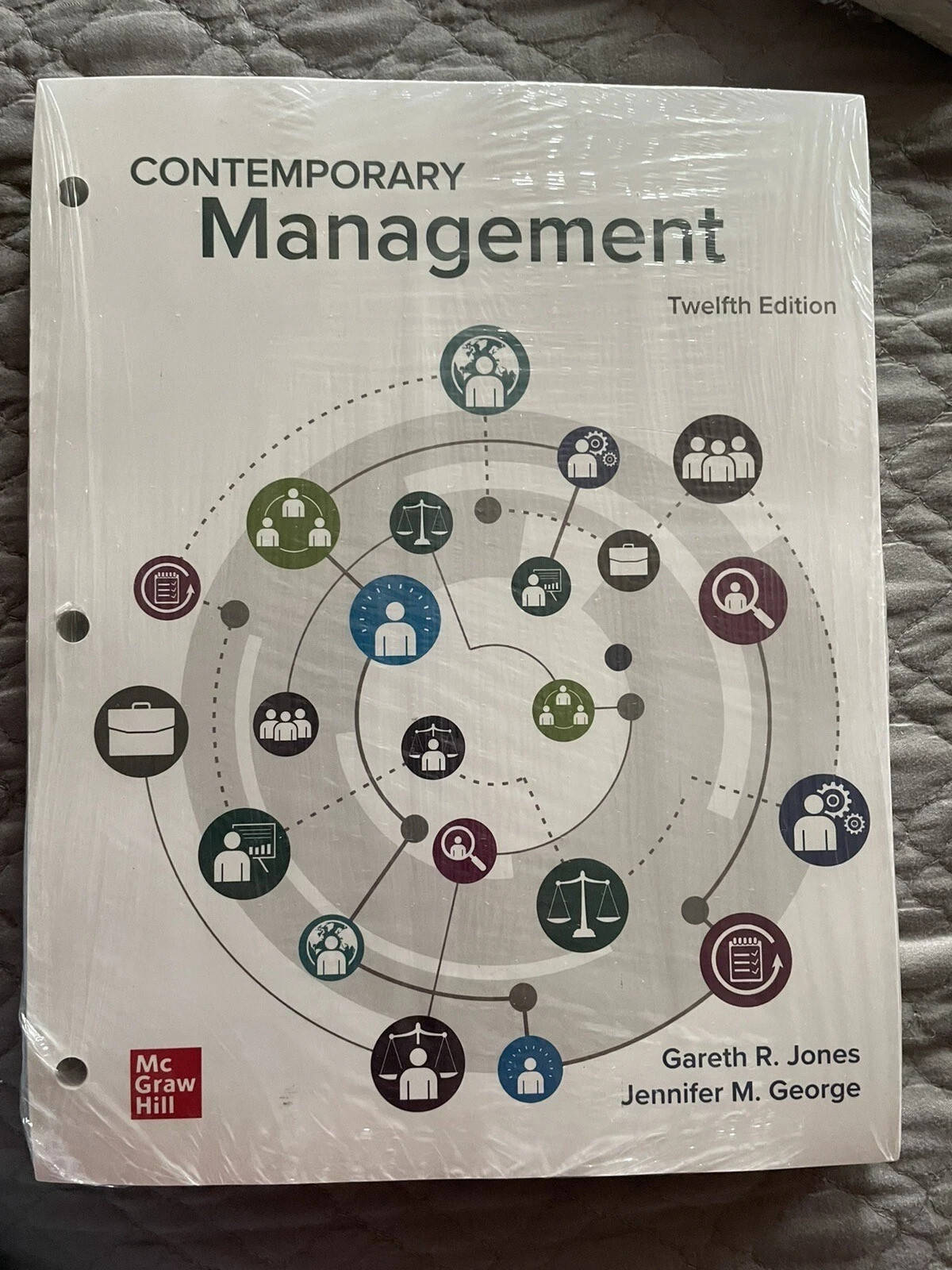 Contemporary Management, 12th Edition by Jones George LooseLeaf BRAND NEW