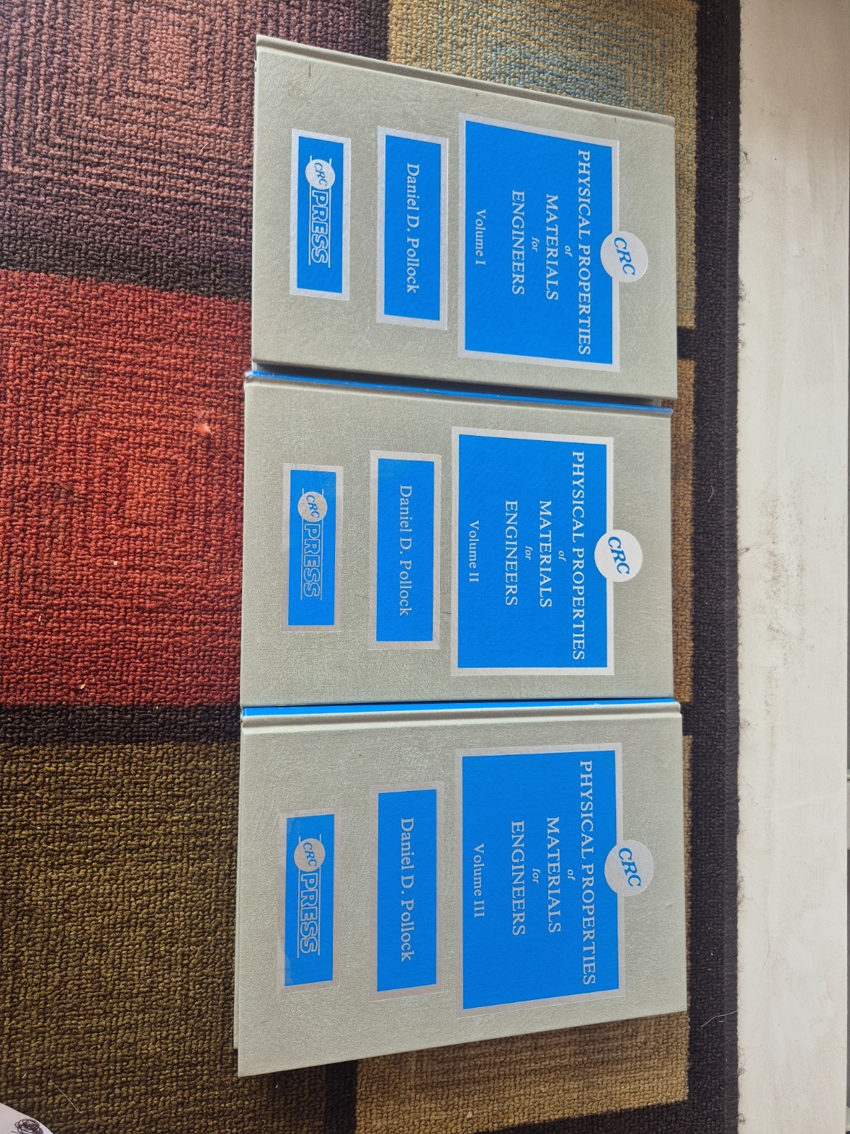 1982 Physical Properties of Materials for Engineers Vol I,II,III Hardcover
