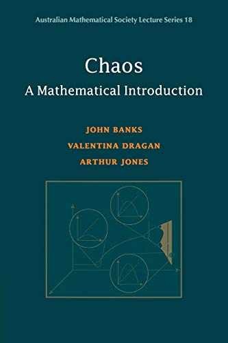 Chaos: A Mathematical – Paperback, by Banks John; Dragan – Acceptable