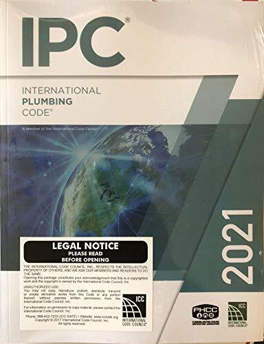 International Plumbing Code 2021 by International Code Council
