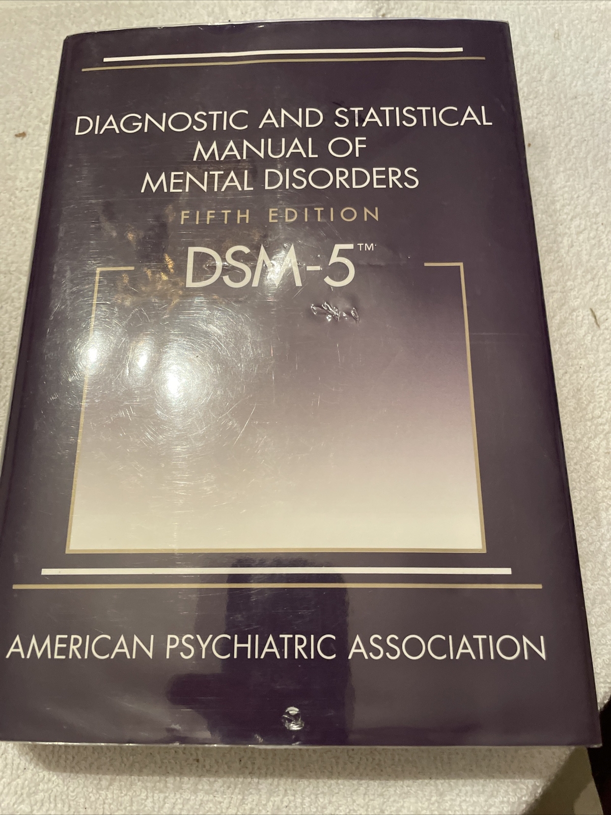 Diagnostic and Statistical Manual of Mental Disorders DSM-5 by APA