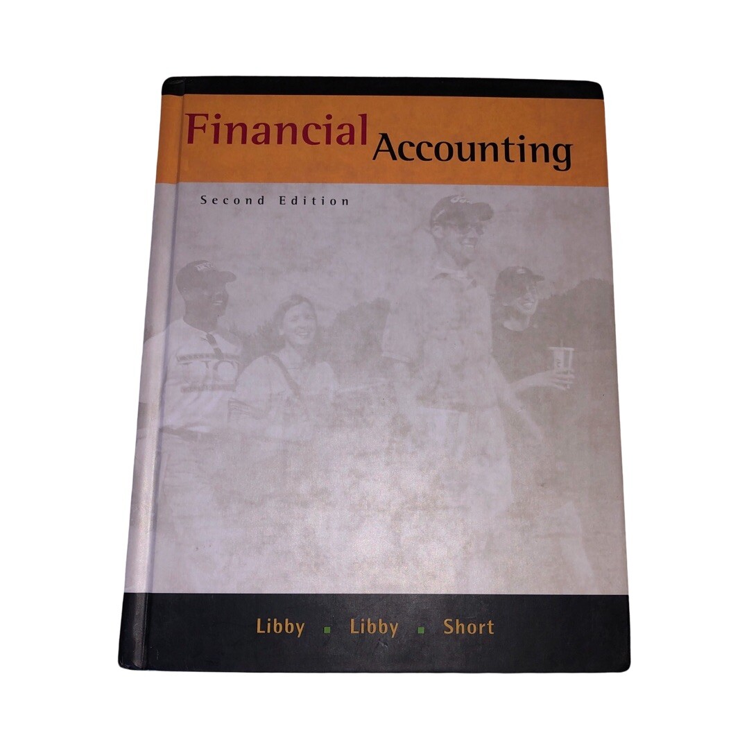 Financial Accounting Robert Libby Textbook Second Edition Irwin McGraw Hill