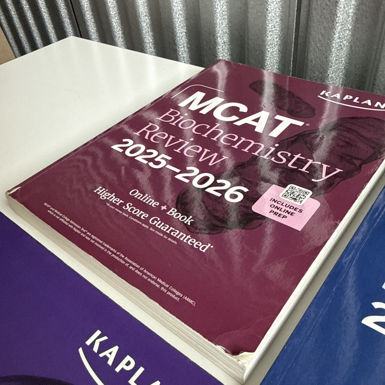 MCAT Complete 7-Book Subject Review – Paperback, by Kaplan Test Prep – Very Good