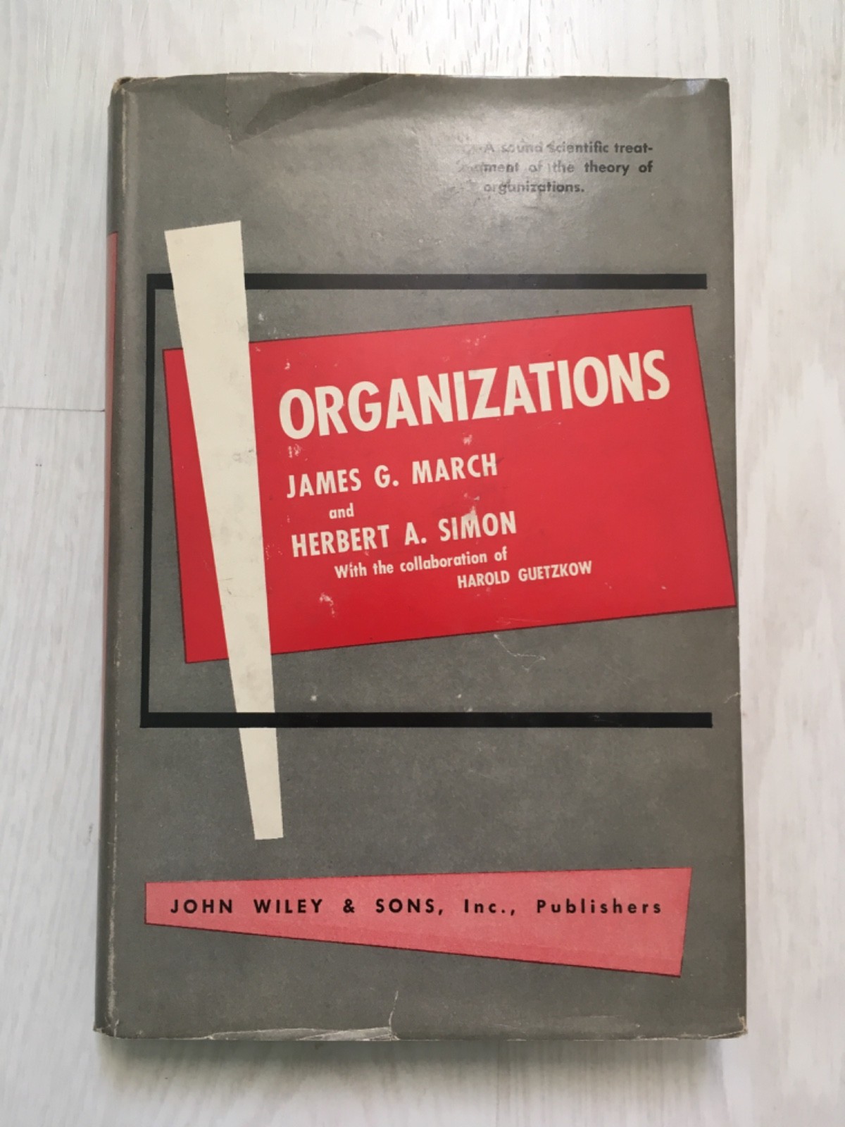 Organizations by James G. March and Herbert A. Simon