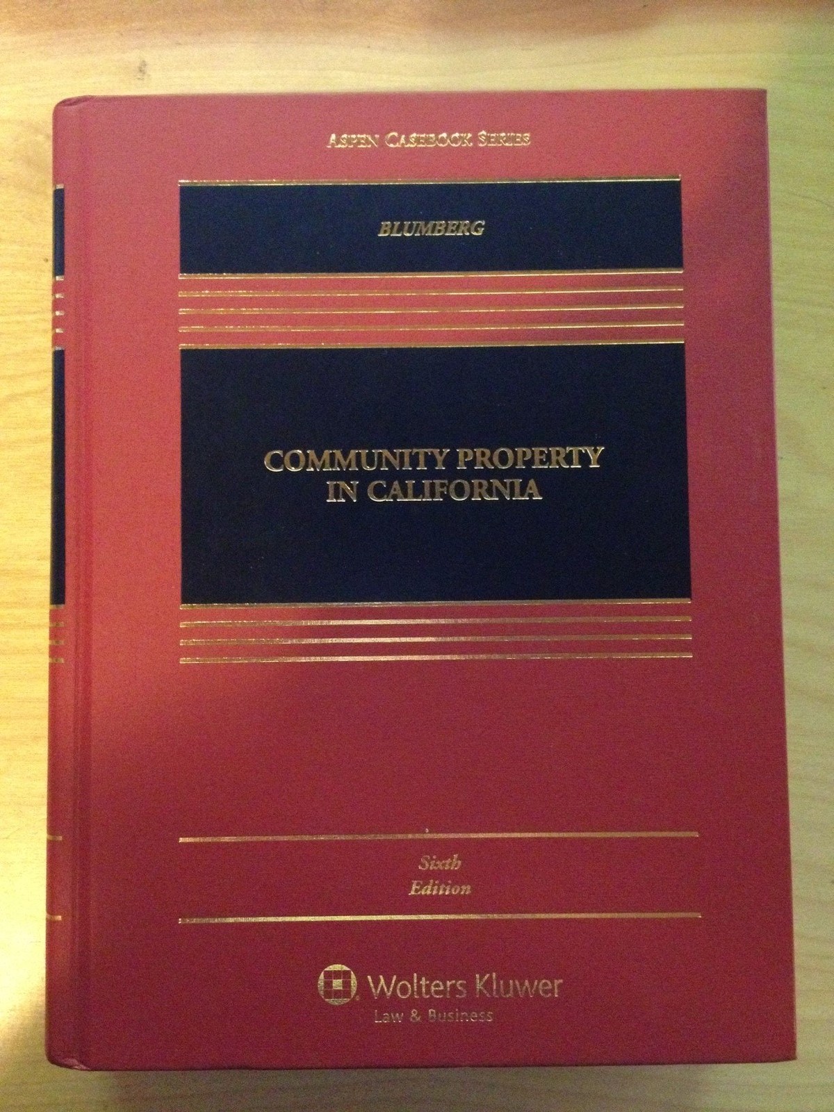 Community Property In California (Blumberg)