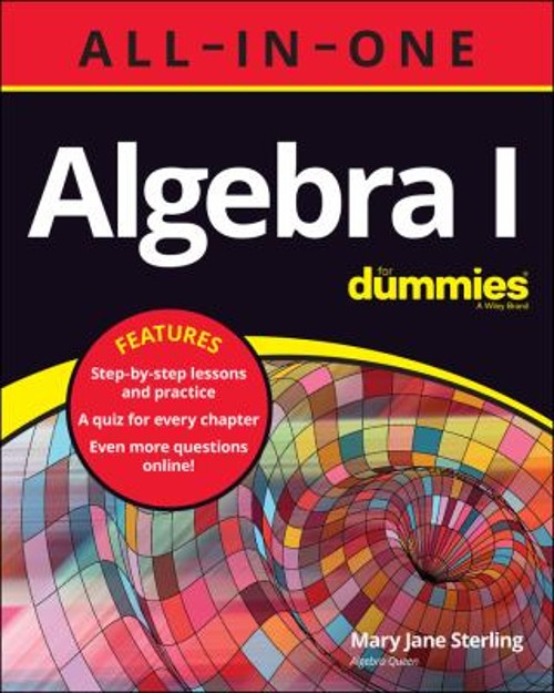 Algebra I All-in-One For Dummies Paperback Mary Jane Sterling