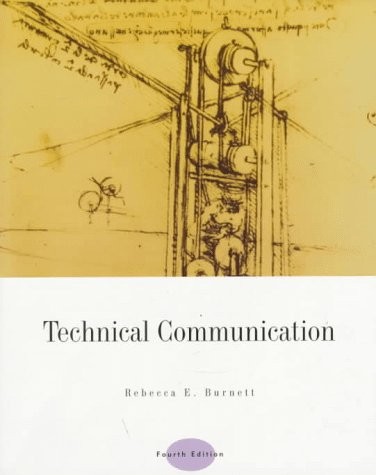 Technical Communication – paperback Burnett, Rebecca