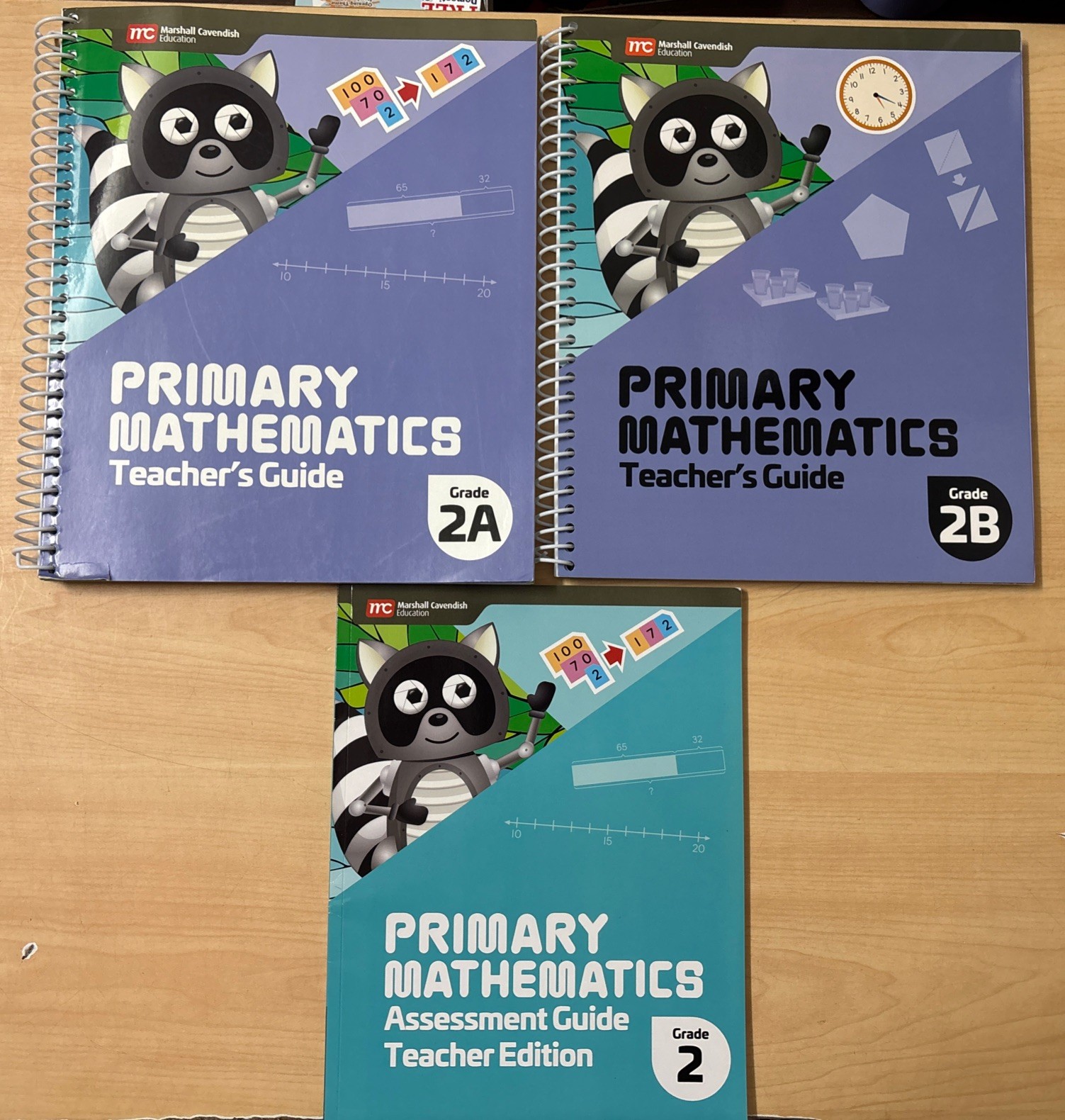 Marshall Cavendish Primary Mathematics Assessment + Teacher’s Guide Grade 2A 2B