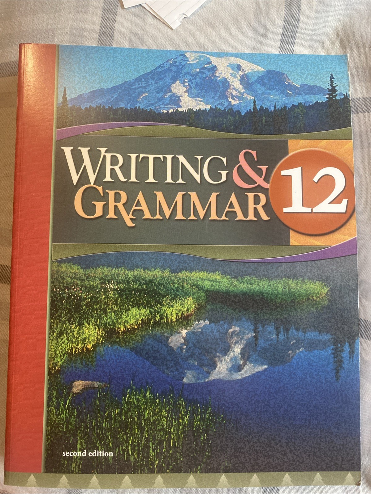BJU Press English Writing & Grammar 12 Student Text Workbook 2nd Ed 194837 New