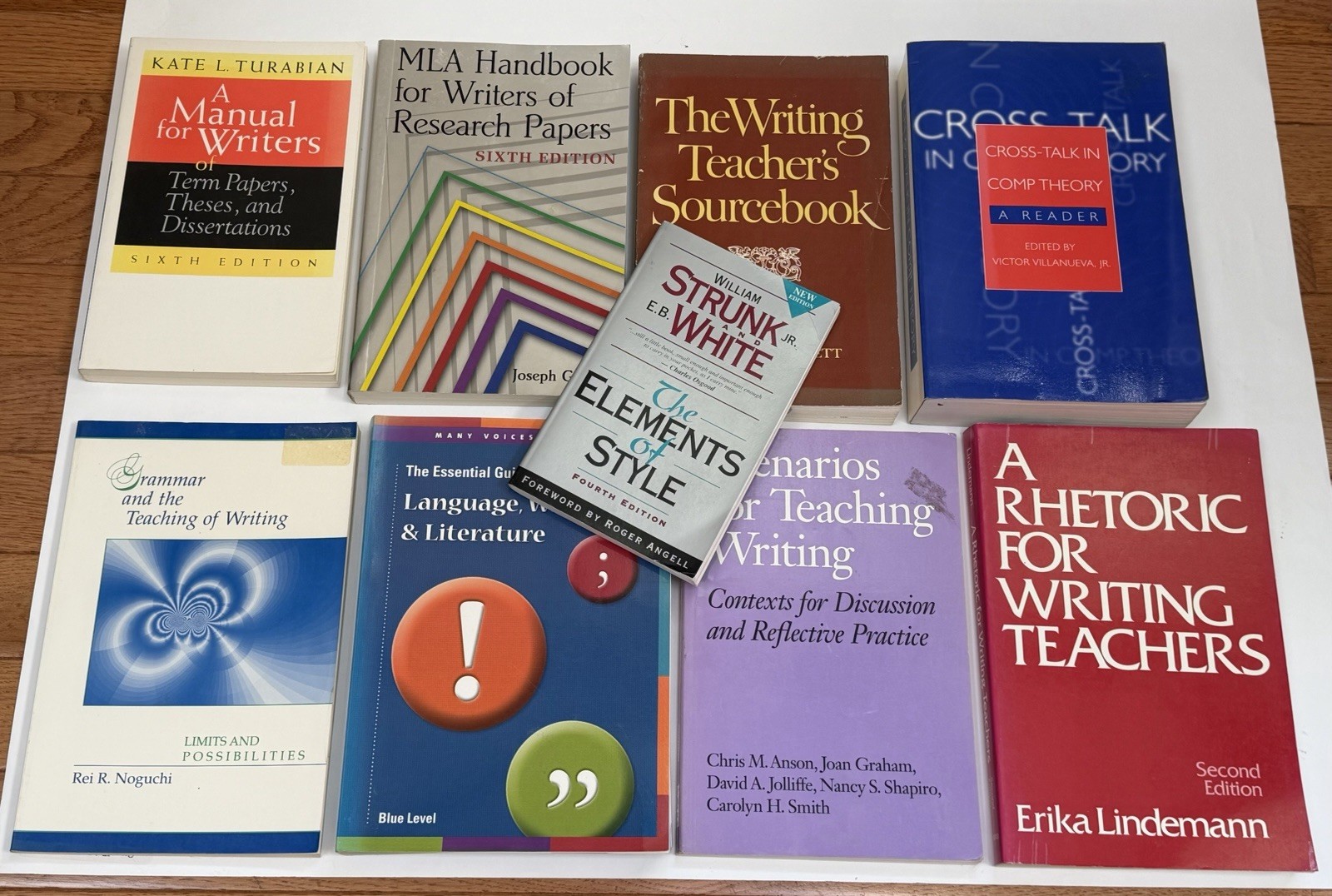 LOT BOOKS on Teaching English Composition Writing Grammar Teacher Instructional