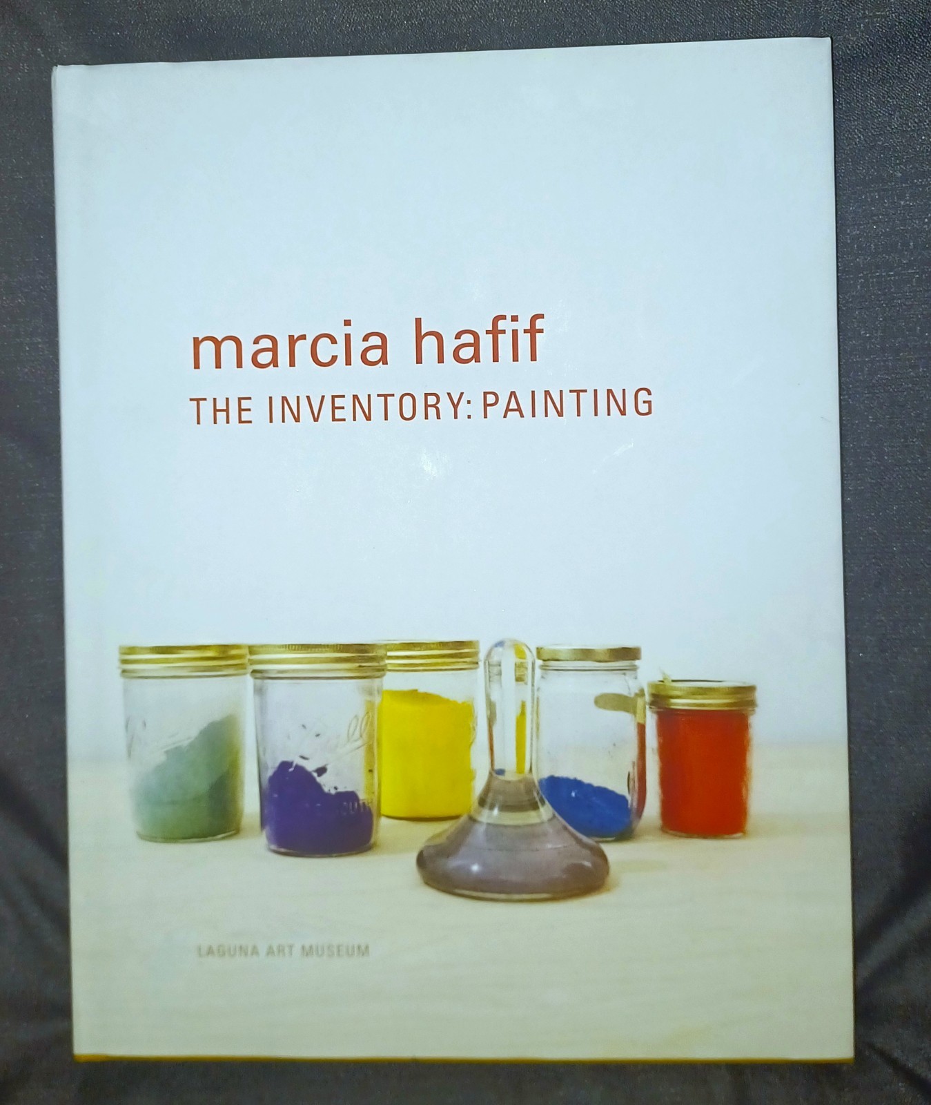 Marcia Hafif The Inventory Painting First Edition Excellent Condition Book Tight