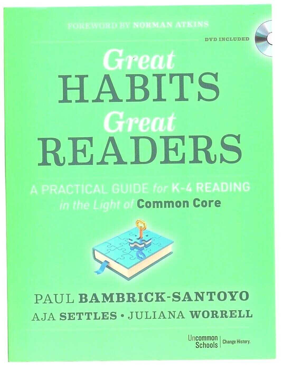 Great Habits Great Readers K-4 Reading Common Core Book DVD