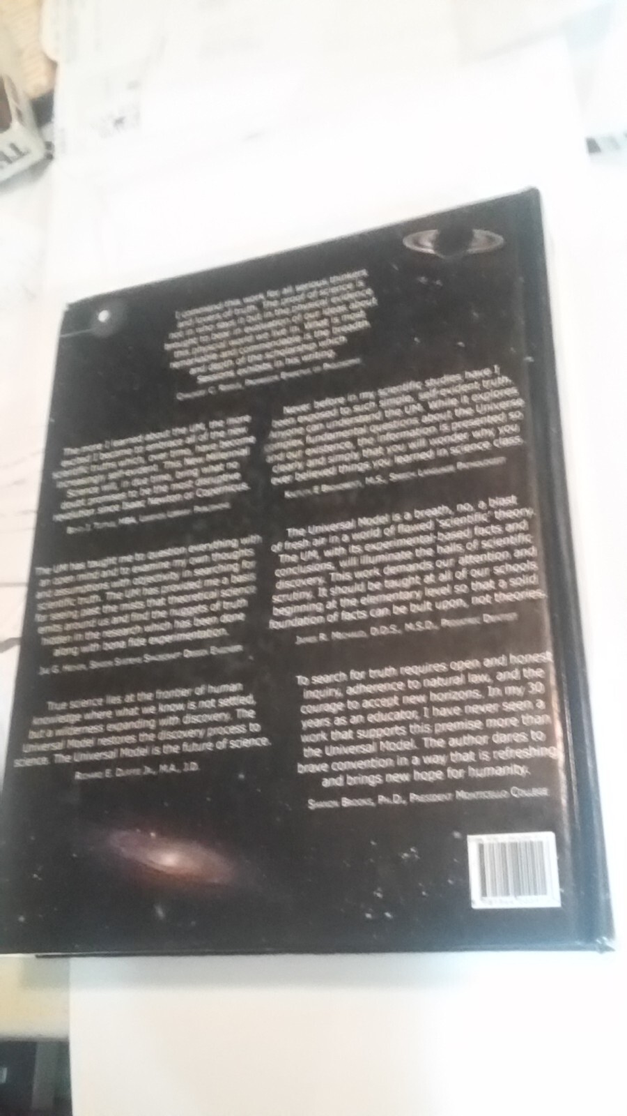 Universal Model a New Millennial Science Volume 1 : The Earth System book 2017