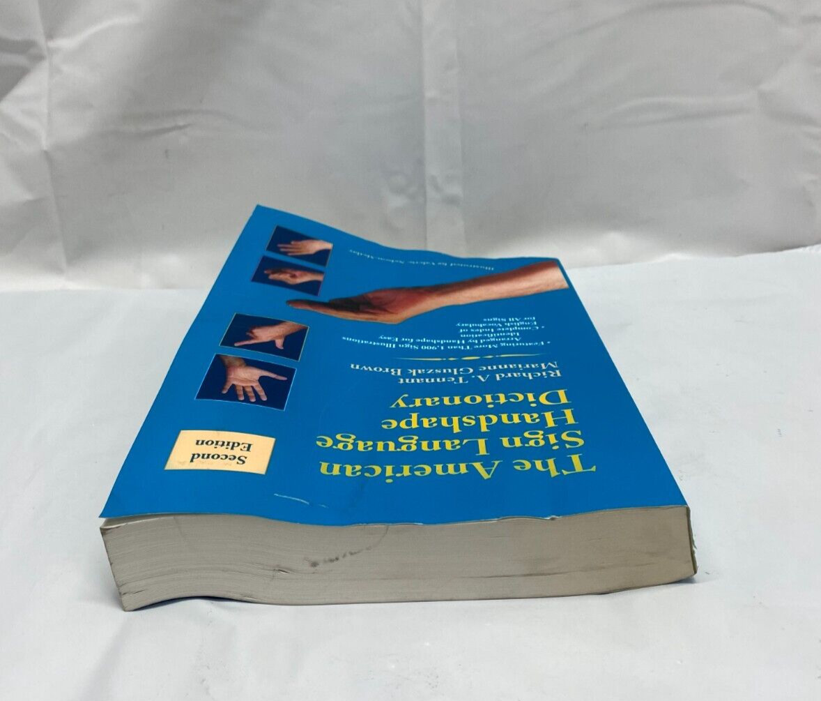 American Sign Language Handshape Dictionary by Richard A. Tennant and…