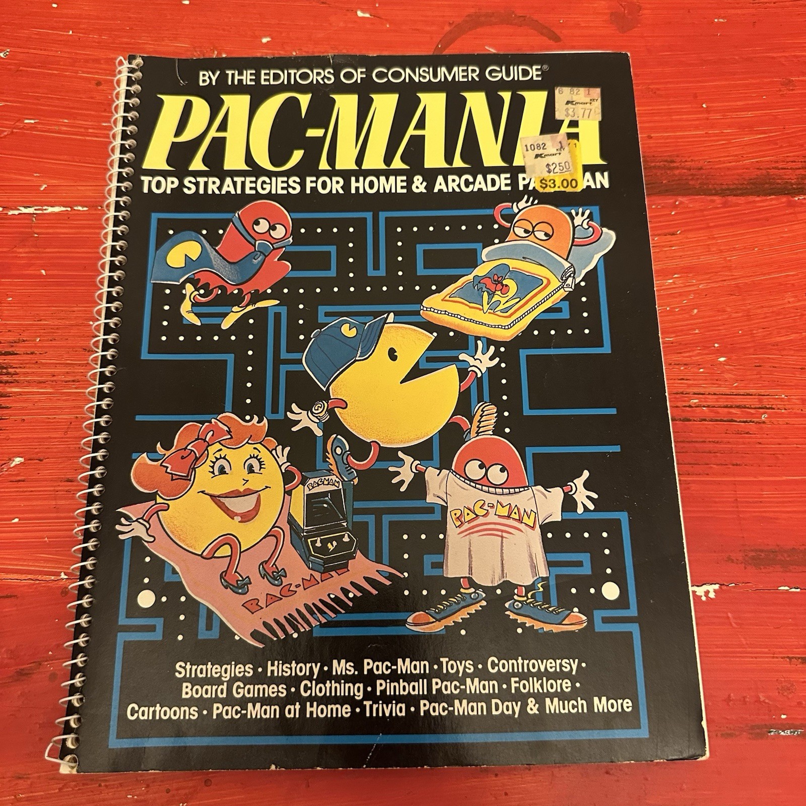 Pac-Mania Man Top Strategies History Comics Memorabilia 1982 Arcade Game Guide