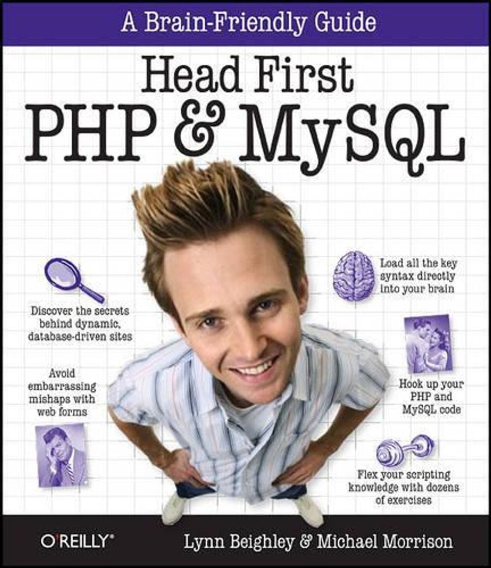 Head First PHP & MySQL: A Brain-Friendly Guide by Lynn Beighley (English) Paperb