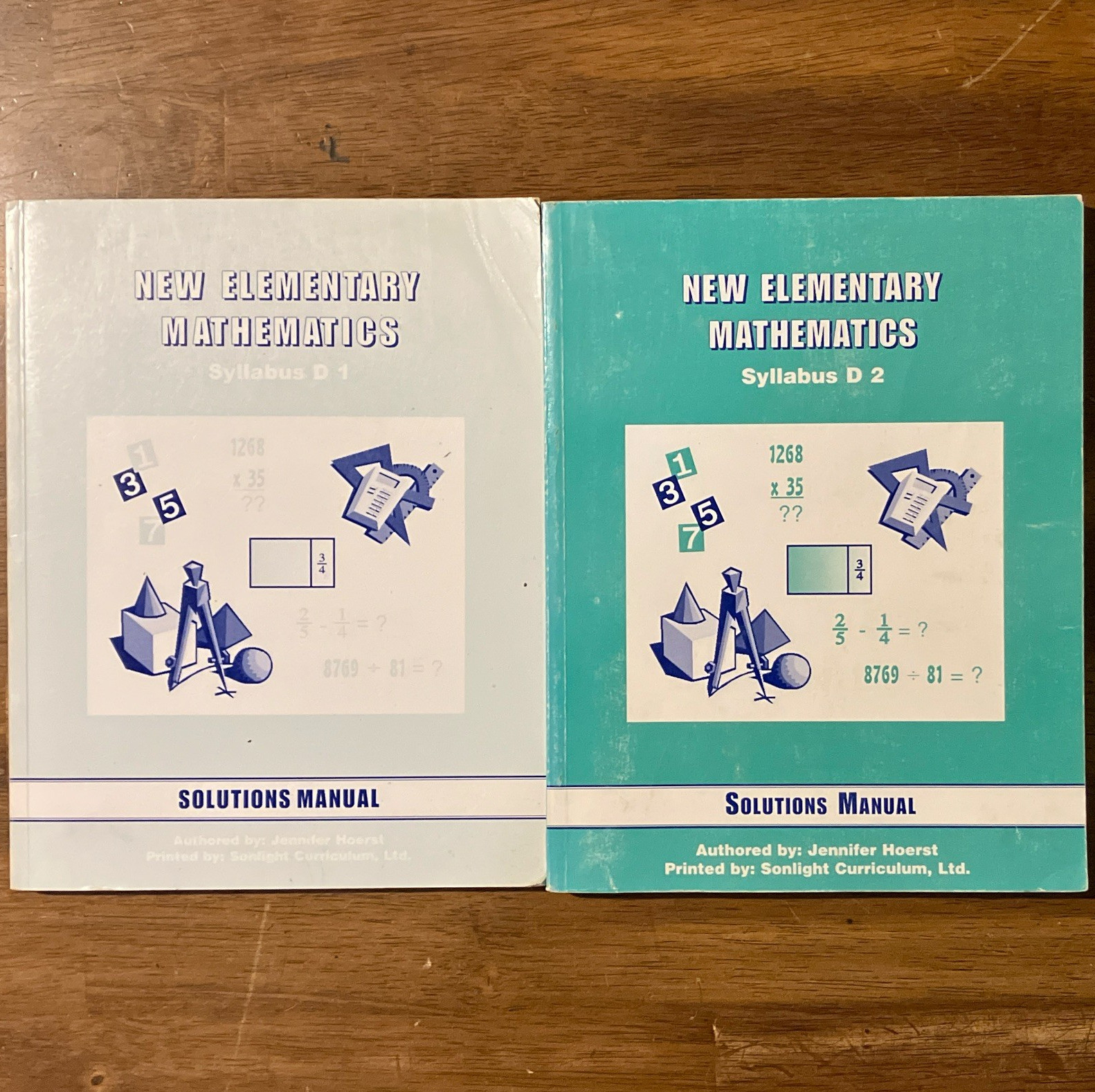 Jennifer Hoerst New Elementary Mathematics Syllabus D1 & D2 Solutions Manual