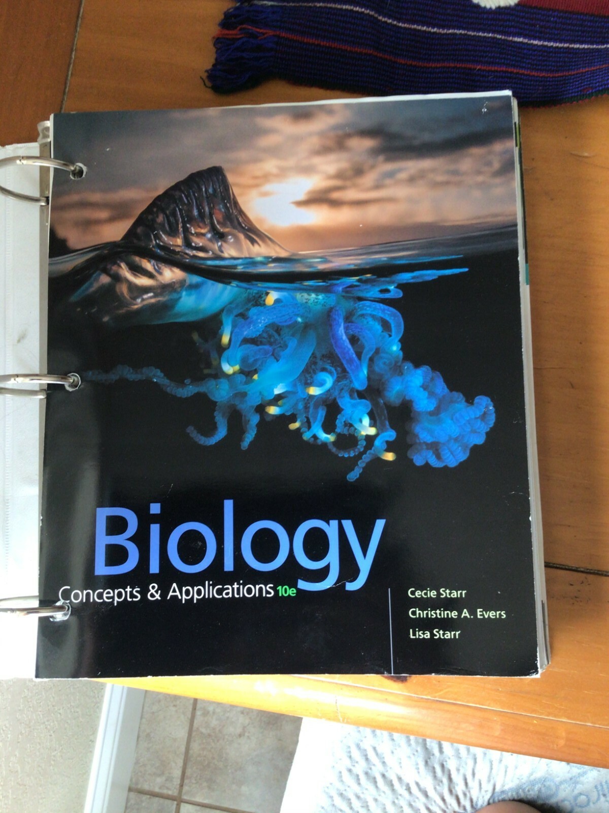 Biology Concepts & Applications 10e Starr, Evers, & Starr IBSN 130596733X