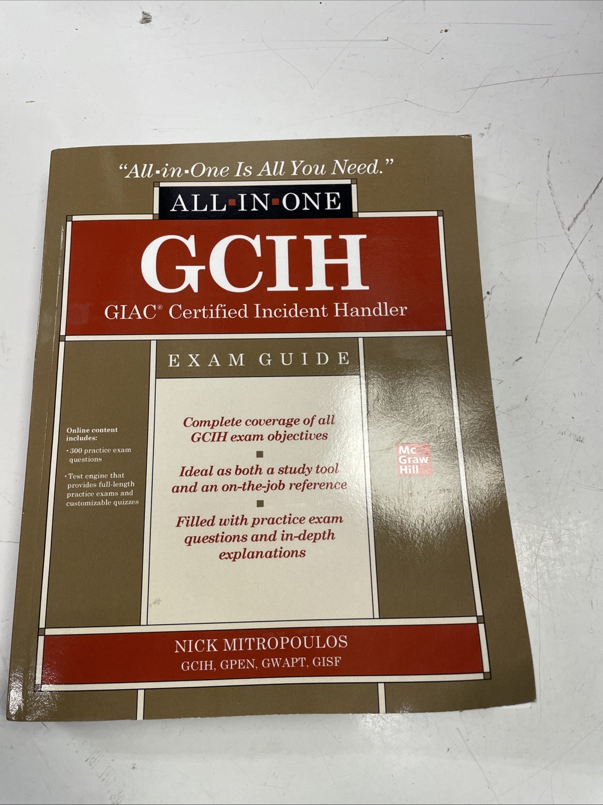 GCIH GIAC Certified Incident Handler Al…, MITROPOULOS (z6)