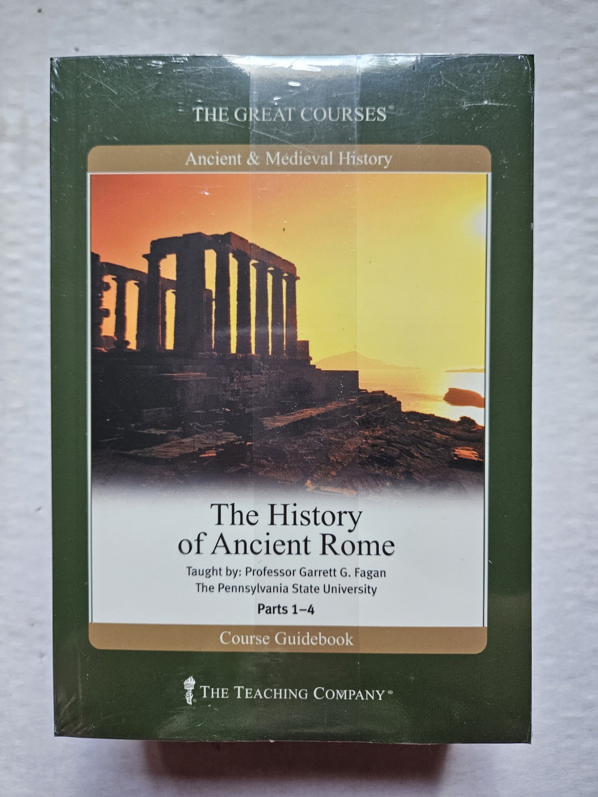 Great Courses History of Ancient Rome by Garrett Fagan New Sealed 4 DVD Book Set
