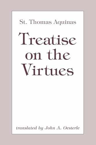 Treatise On the Virtues – Paperback, by Aquinas St. Thomas – Very Good