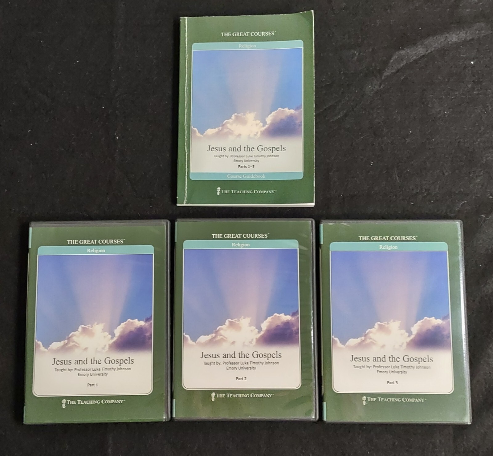 The Great Courses JESUS AND THE GOSPELS Complete 6 DVD Course Book Guidebook set