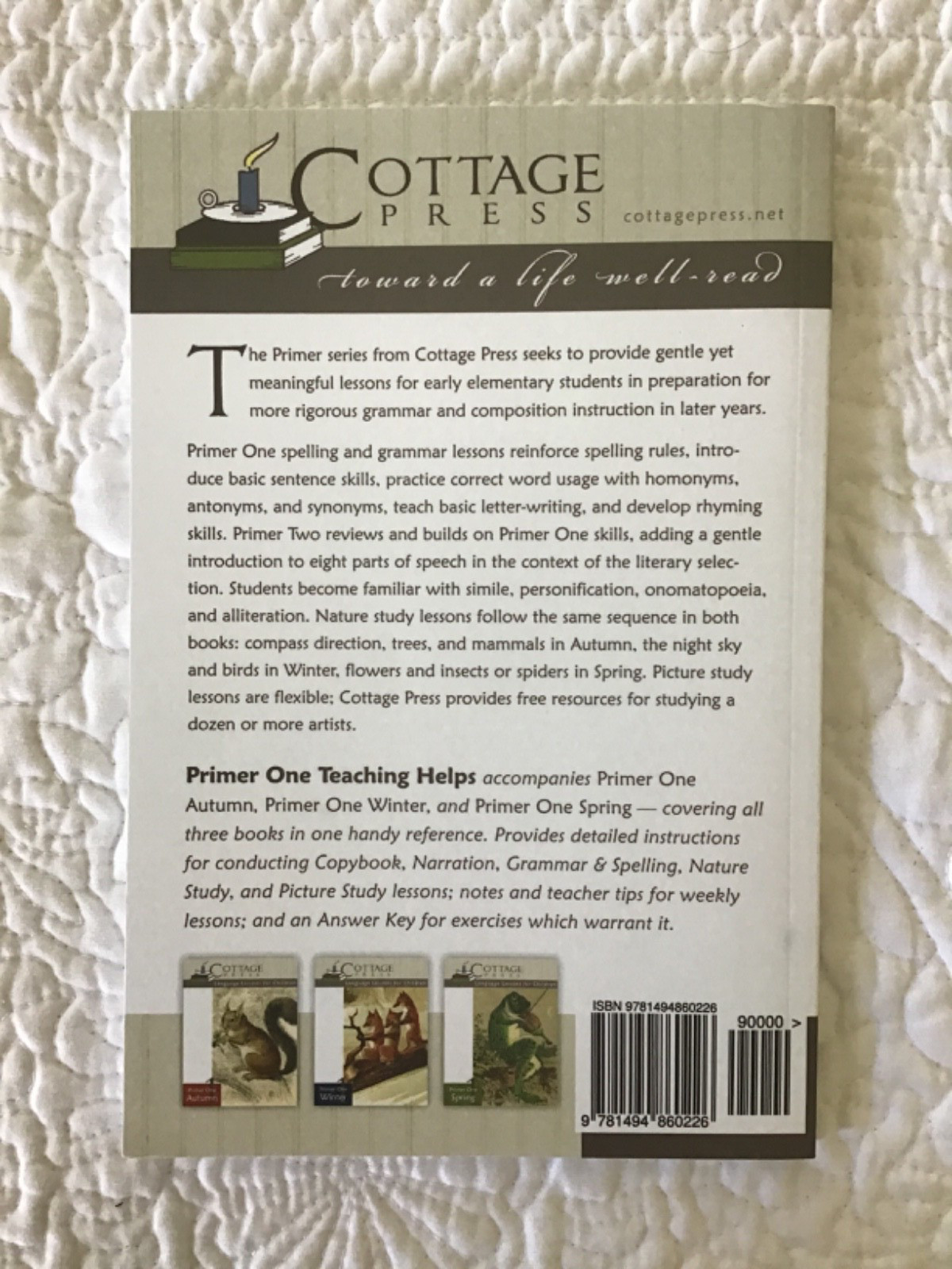 Language Lessons for Children: Primer One Teaching Helps by Kathy Weitz…