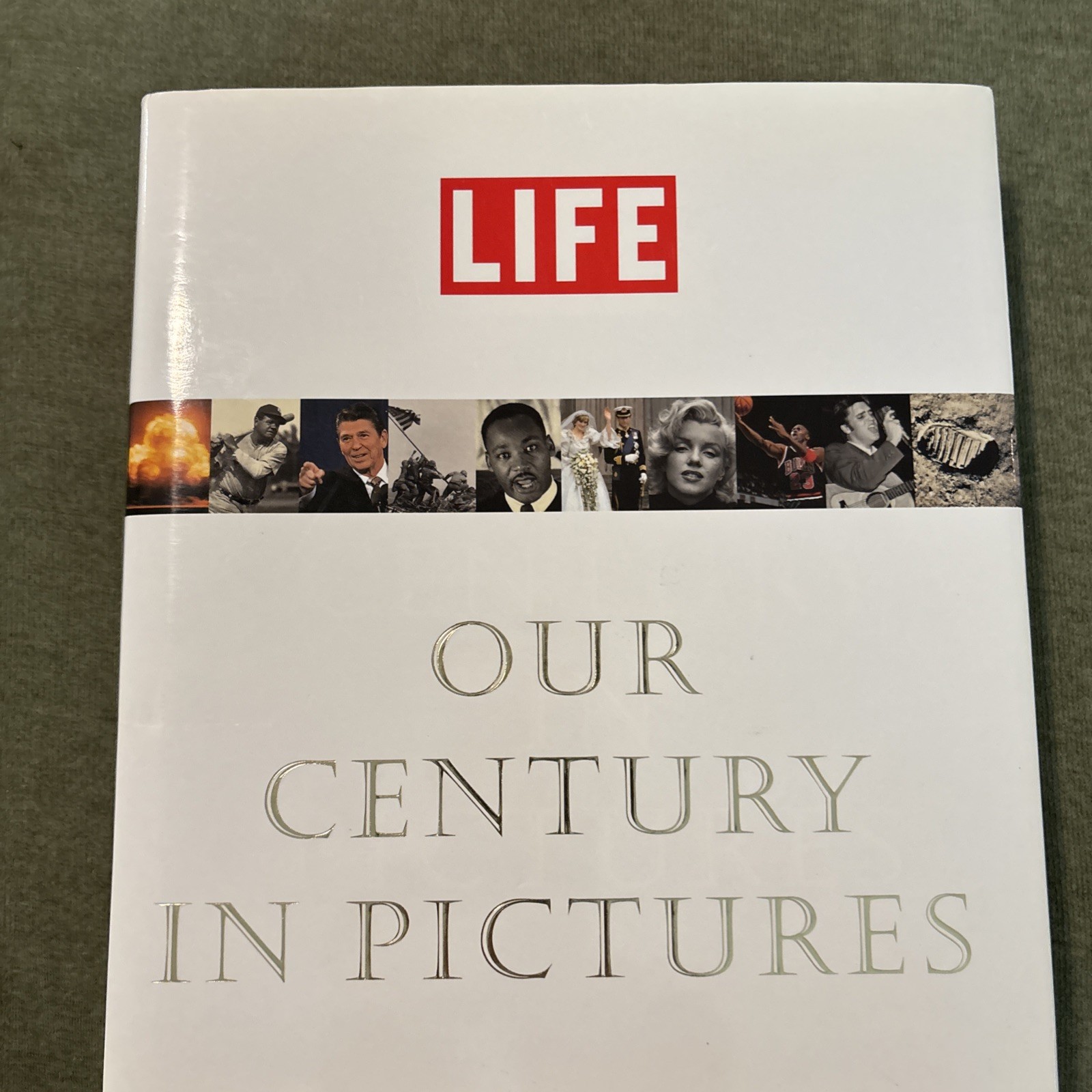 LIFE Magazine – Our Century In Pictures – Hardcover Book w/ Slip Cover – 1999