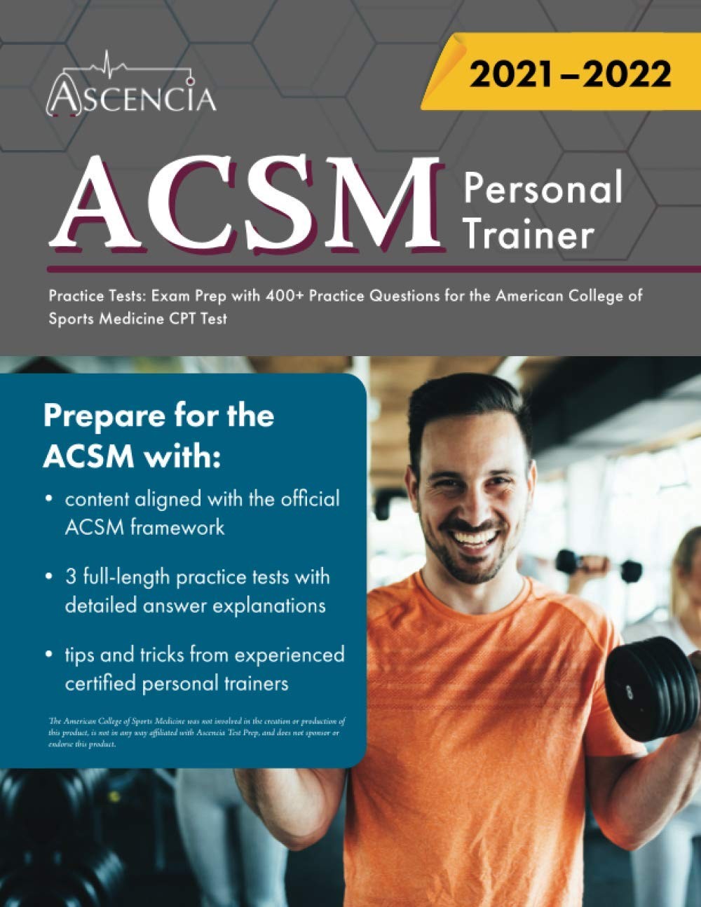 ACSM Personal Trainer Practice Tests: Exam Prep with 400+ Practice Questions…