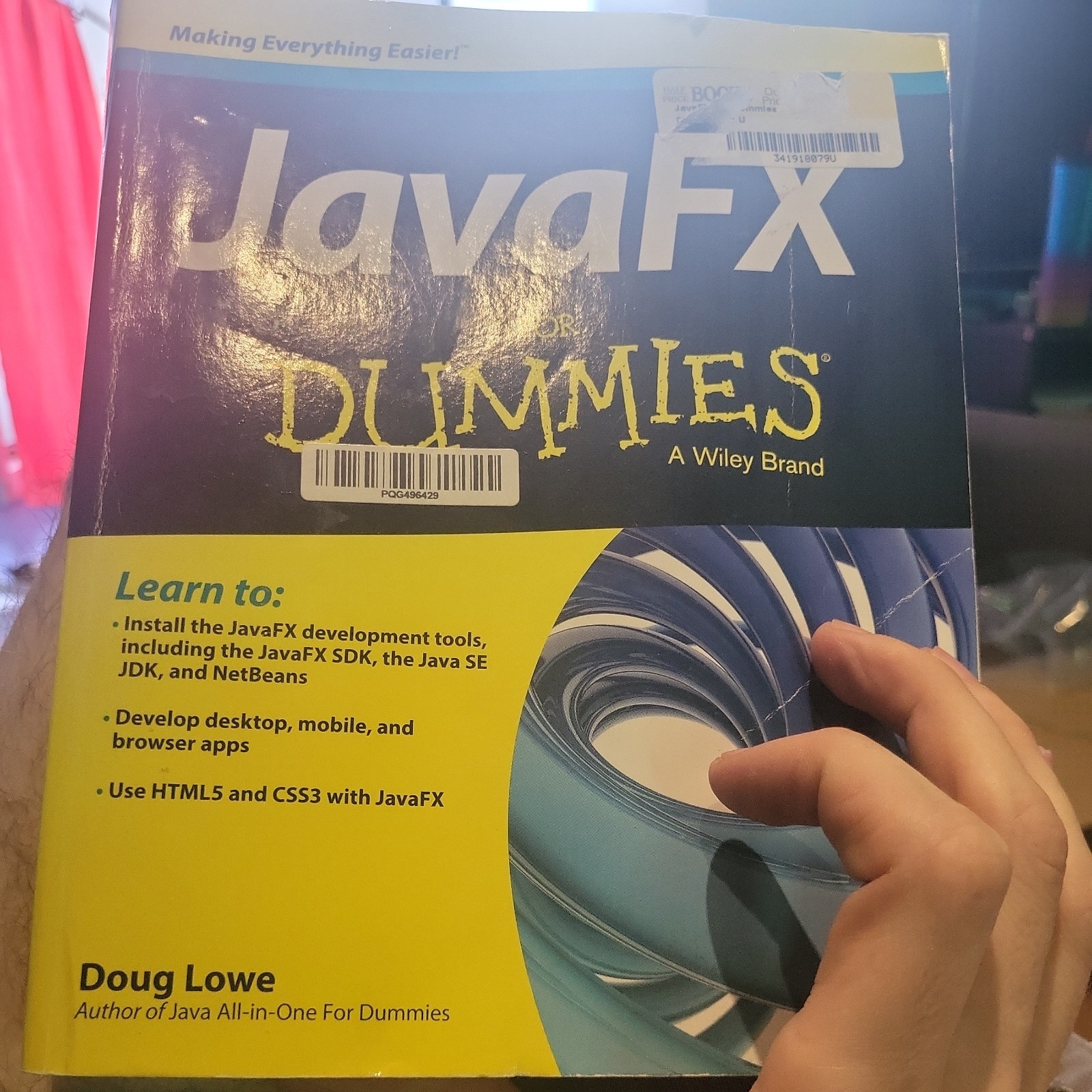 JavaFX for Dummies by Doug Lowe (2014, Trade Paperback)