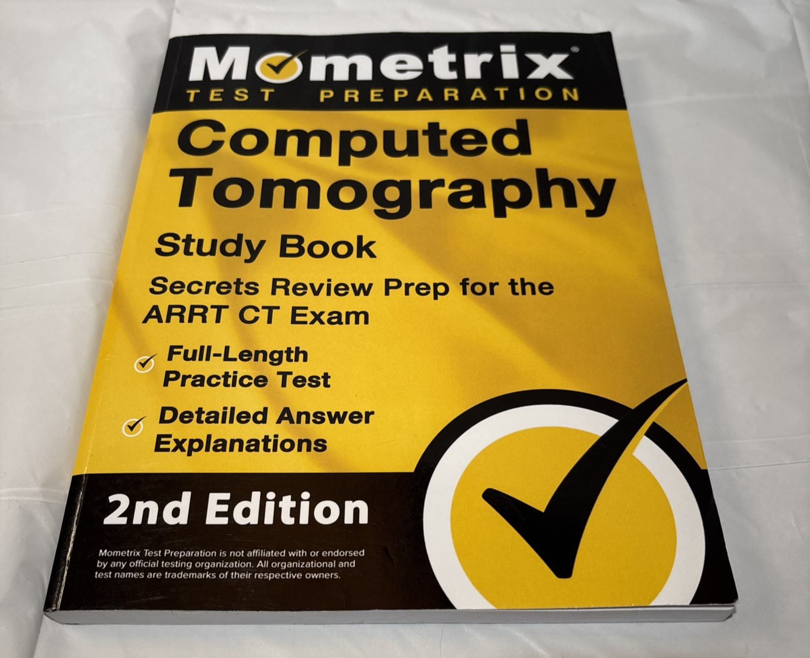 Mometrix Test Preparation Computed Tomography Study Book 2nd edition