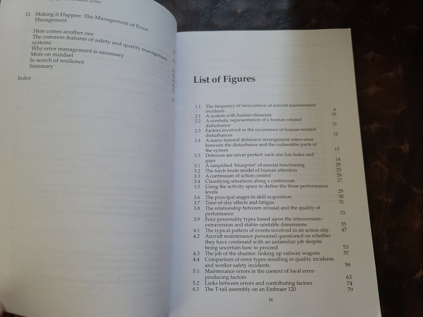 Managing Maintenence Error A Practical Guide By James Reason And Alan Hobbs 2004