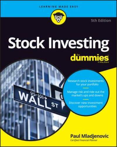 Stock Investing For Dummies – Paperback By Mladjenovic, Paul – VERY GOOD