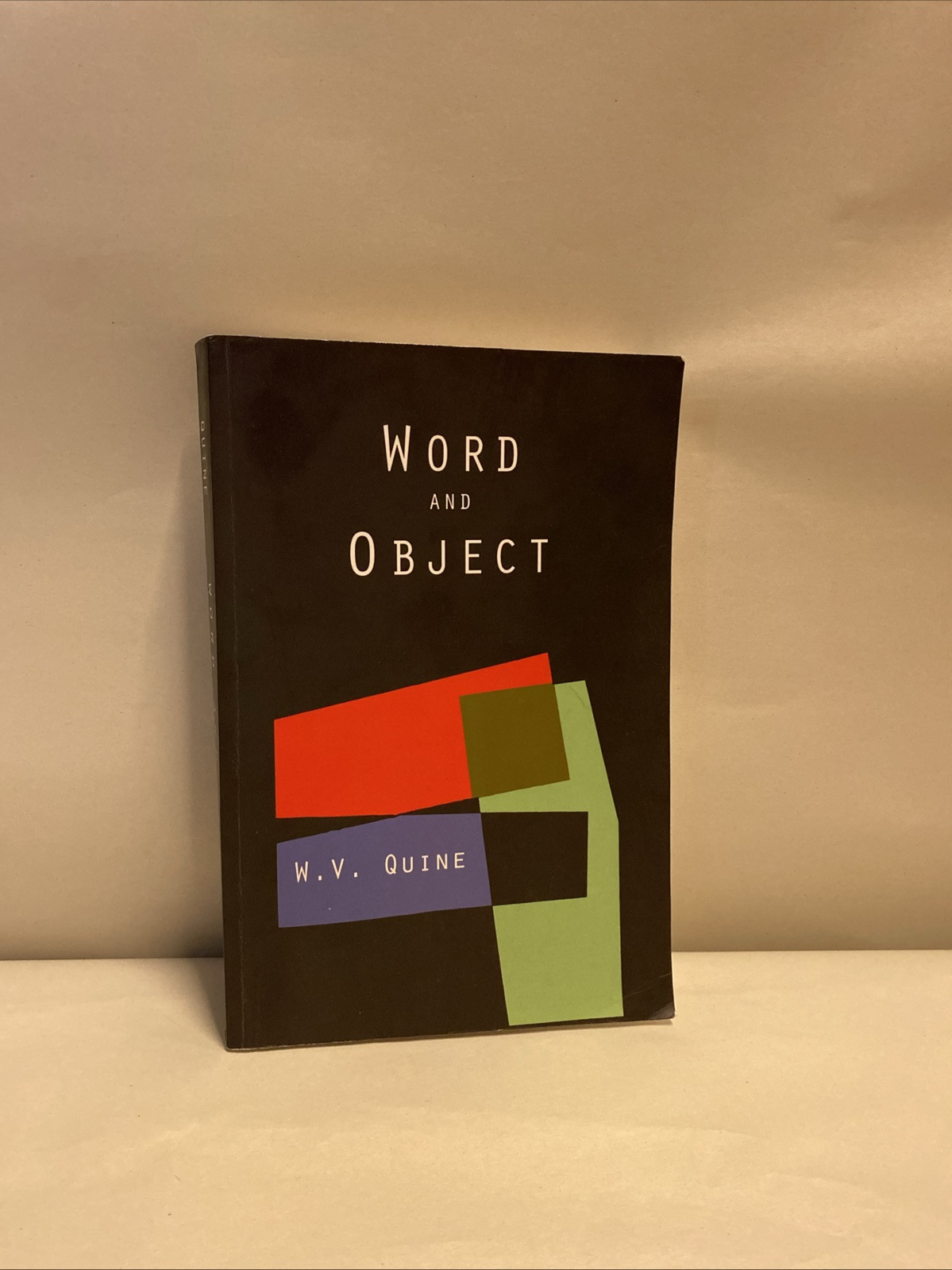 Willard Van Orman Word and Object (Studies in Communica (Paperback)