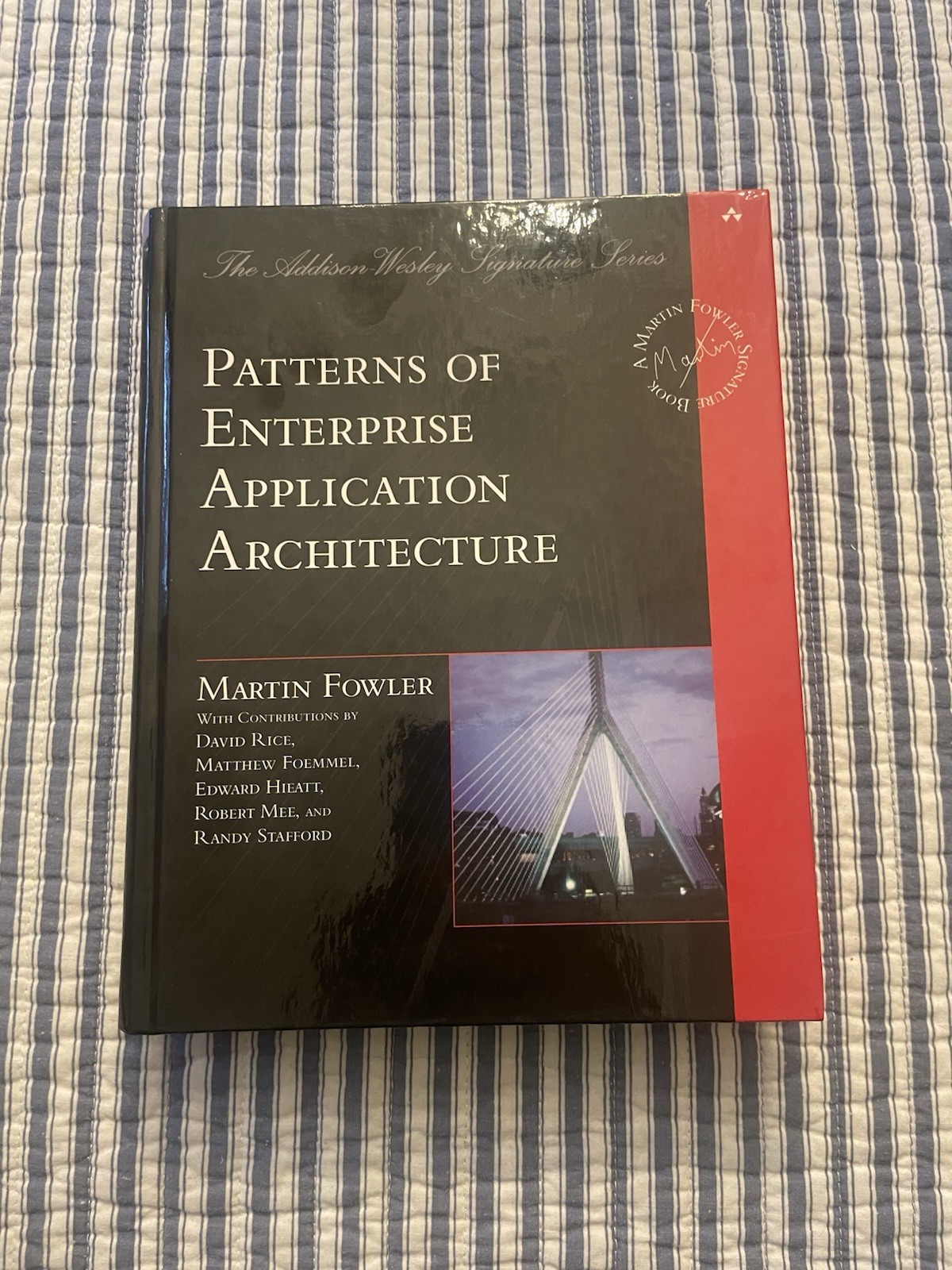 Patterns of Enterprise Application Arch- hardcover, 9780321127426, Martin Fowler